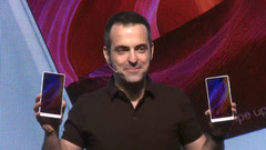 Hugo Barra, VP of Xiaomi International introduced the white version of the Mi Mix at CES 2017.