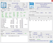 System info: HWinfo Summary