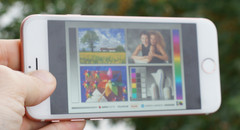 iPhone 7 outdoor use – brightness sensor cloudy
