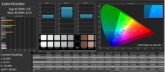 CalMAN: ColorChecker (DCI-P3)