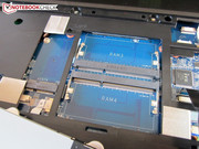 Namely two of the RAM slots and one mSATA slot.