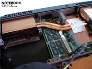 The insides of the case can be reached comfortably.