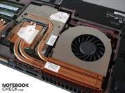 The Nvidia GeForce GTX 470M requires lots of cooling.