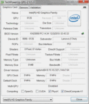Systeminfo GPUZ Intel