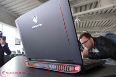 Acer shows new high-end gaming notebooks Predator 15 and Predator 17 as well as Gaming Tablet for the first time
