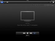 AirPlay streaming video to the Apple TV