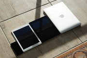 From left: iPhone 5, iPad Air, iPad 3, MacBook Pro 13 (2013).