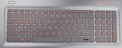 Keyboard not illuminated