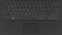 Keyboard and touchpad of the Yoga 3 Pro