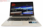 The 15.6-inch ultrabook not only looks good in an opened state...