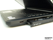 A third USB is placed near the front on the right-hand side...