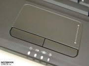 ... and a standard touchpad with a vertical scroll function - sadly no ThinkPad TrackPoint.