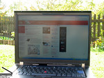 Thinkpad T500 outdoors