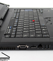 The keyboard is the typical Thinkpad input unit,...