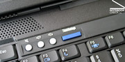 Also included again is the blue ThinkVantage button to start the ThinkVantage Productivity Center.