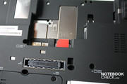 A slot for a SIM card hides underneath the battery