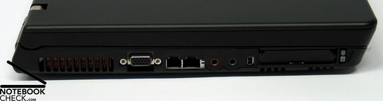 IBM/Lenovo Thinkpad Z61m Interfaces