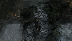 We scale steep cliffs with a climbing axe.