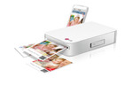 Interesting accessory: the LG Pocket Photo Printer.