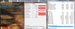 Temperatures during the stress test with Furmark und Prime 95