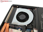 The gaming laptop is very audible during load.