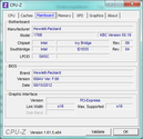 Systeminfo CPUZ Mainboard