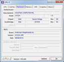 System info CPUZ Mainboard