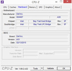 CPUZ mainboard information