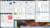 CPU steady at 3.2 - 3.3 GHz under maximum system stress