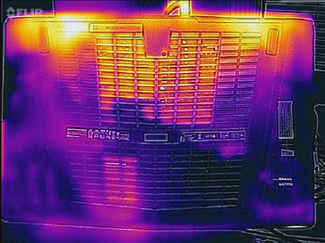 Temperature under load - bottom