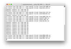 Connection problems to the router in a 2.4 GHz network with attached USB-C device (occasional)