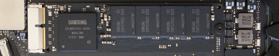 Samsung SSD in the Retina MBP13
