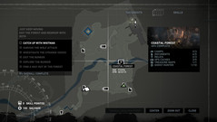 The map helps to get us oriented.