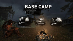 Bonfires serve as travel, training and crafting sites.