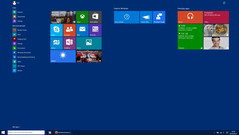 The Metro design is still available and it looks like Windows 8 in fullscreen mode if it wasn't for the bar at the left side.