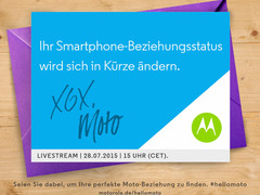 Motorola planning livestream smartphone event for July 28