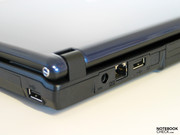 As long as one only uses the basic ports, which are in the back, the positioning of the ports is okay.