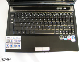 MSI GX400 Keyboard