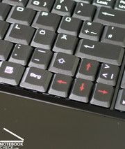 ...and the cursor keys are too small.