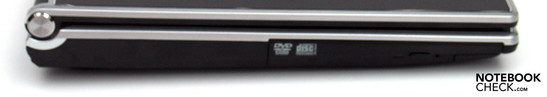 Left Side: optical Drive