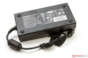 The power supply unit has a nominal capacity of 180 Watts.