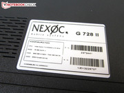 Nexoc equips every case with an individual configuration plate.