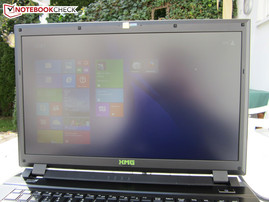 Outdoor use Schenker XMG P724