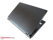 The laptop weighs over four kilograms in the worst case.