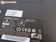 The barebone is produced by the gaming experts from Clevo.