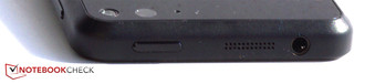 Top: Standby, 3.5 mm stereo jack