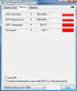 GPU temperature under load: under load, the GPU's temperature increased to a very high value of 90°C. If one additionally activates the turbo-mode, the CPU heats up to a maximum of 97°C