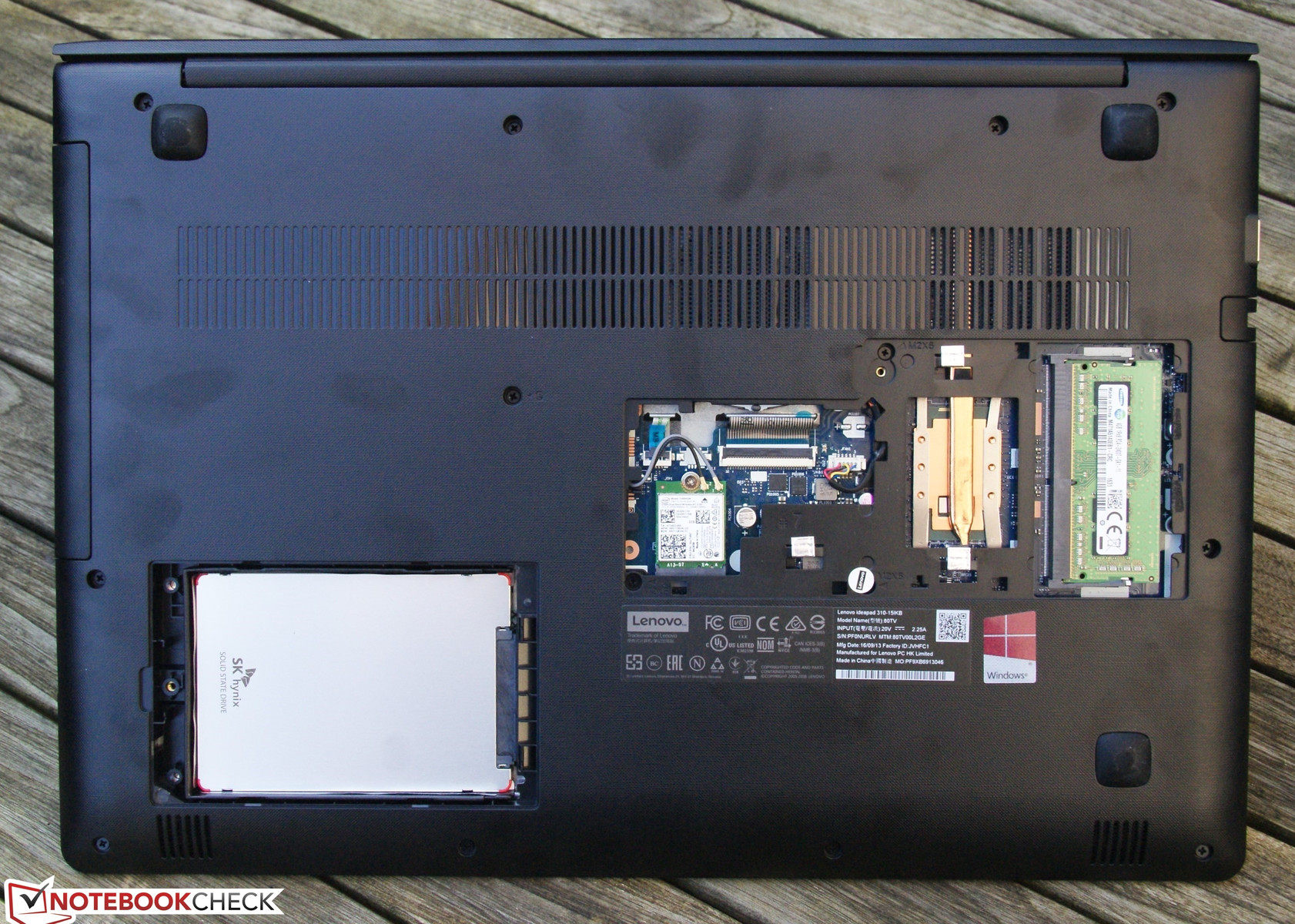 Lenovo IdeaPad 310-15IKB Notebook Review - NotebookCheck.net Reviews