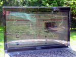 Intense reflections at outdoor use: Dell Studio 1555
