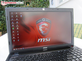 Outdoor use - MSI GE60H-i765M2811B